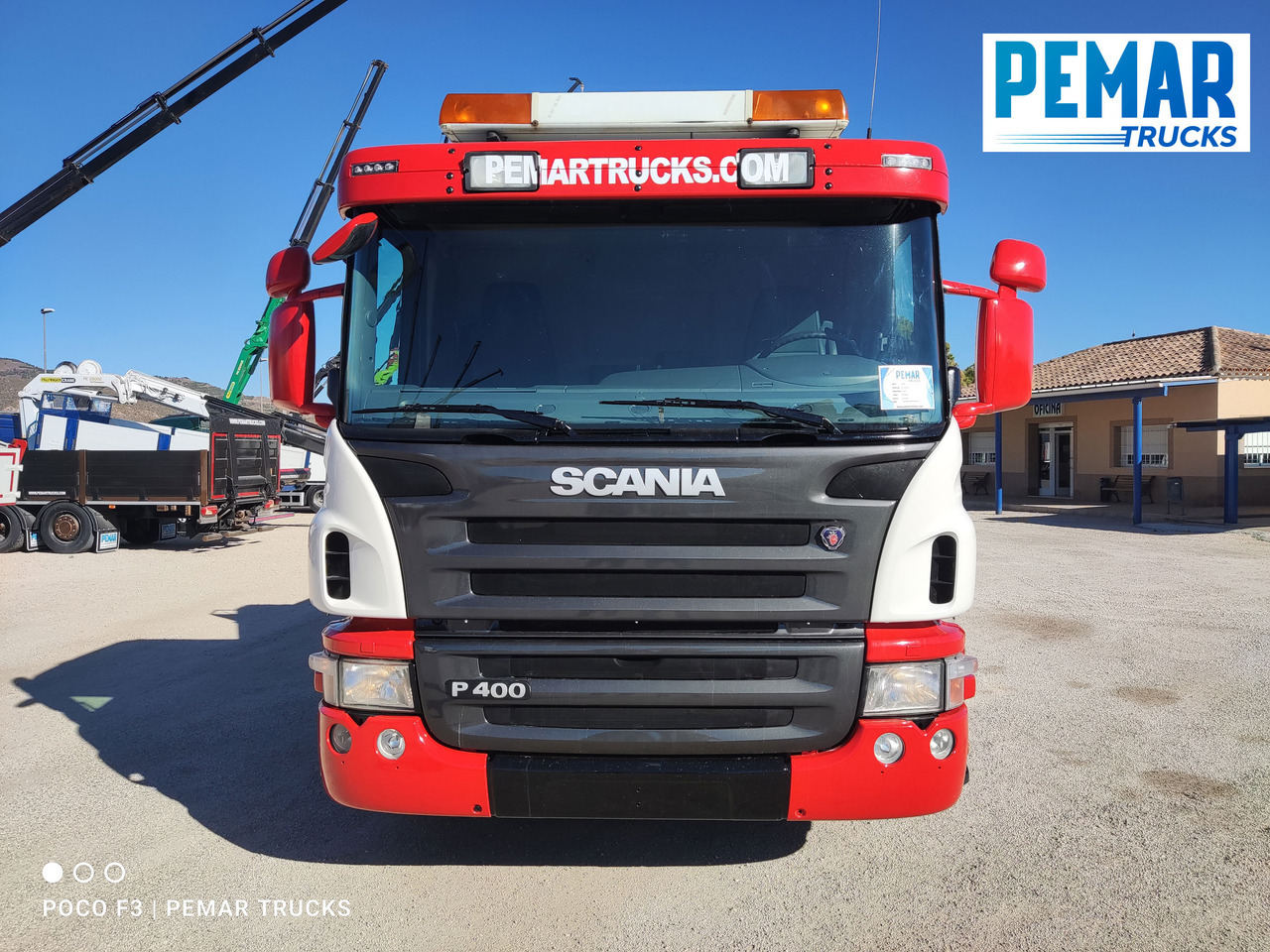 SCANIA P 400 6X2 GRUA CAJA FIJA - Camion cu macara: Foto 3 SCANIA P 400 6X2 GRUA CAJA FIJA - Camion cu macara: Foto 3