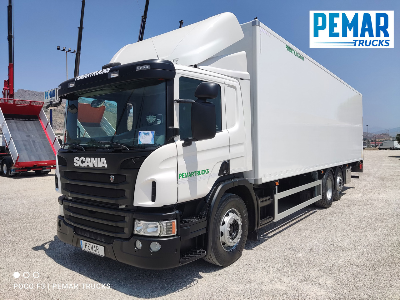 SCANIA P 450 6X2 CAJA CERRADA EURO 6 - Camion furgon: Foto 1 SCANIA P 450 6X2 CAJA CERRADA EURO 6 - Camion furgon: Foto 1