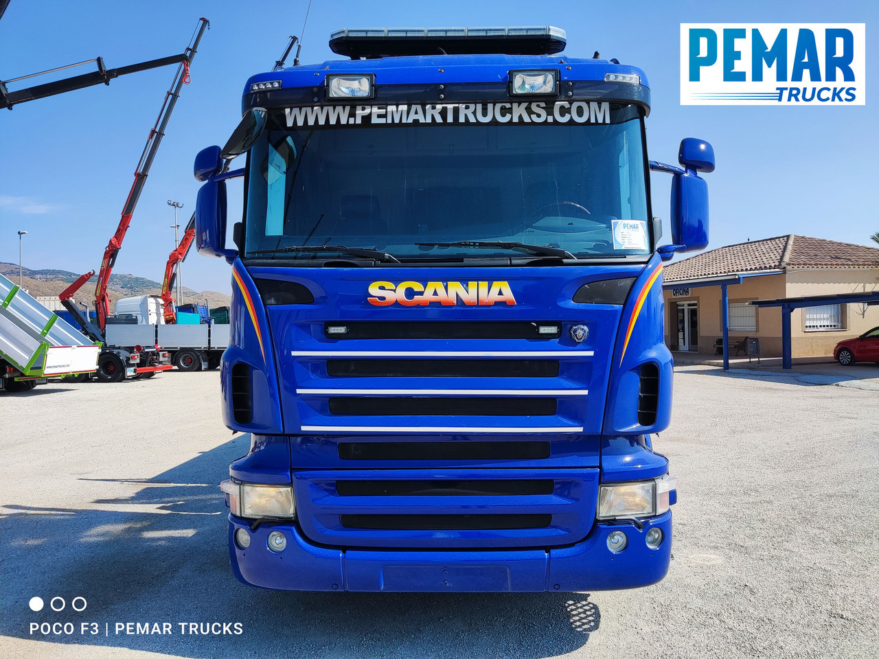 SCANIA R 420 6X2 GRUA PALFINGER PK 23002 BASCULANTE - Camion basculantă, Camion cu macara: Foto 3 SCANIA R 420 6X2 GRUA PALFINGER PK 23002 BASCULANTE - Camion basculantă, Camion cu macara: Foto 3