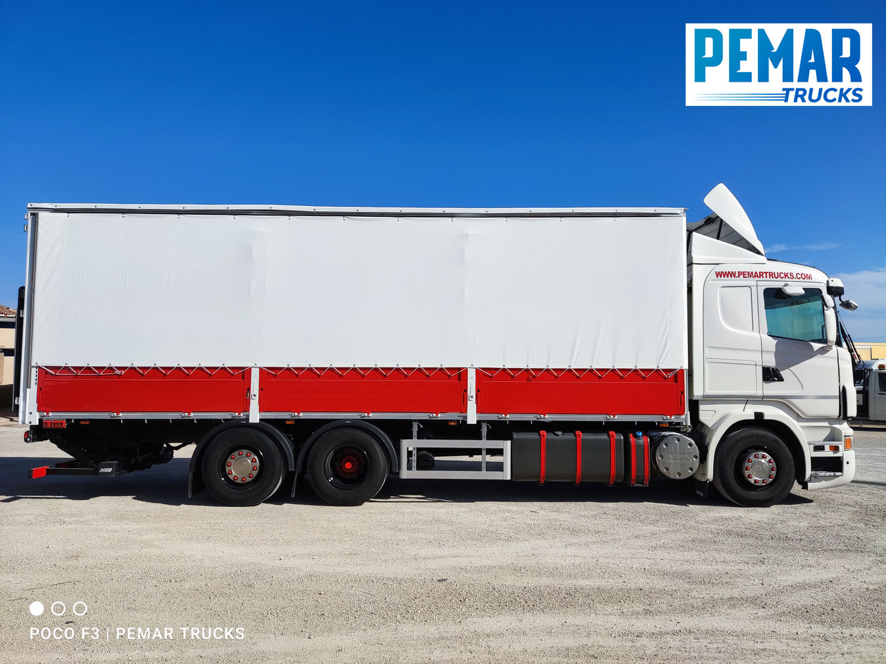 SCANIA R 440 6X2 SEMITAUTLINER - Camion cu prelată: Foto 5 SCANIA R 440 6X2 SEMITAUTLINER - Camion cu prelată: Foto 5