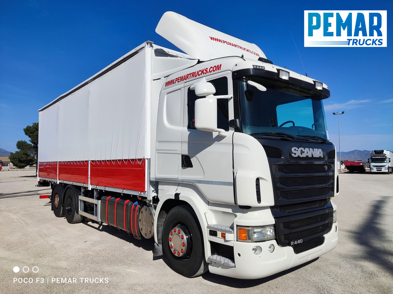 SCANIA R 440 6X2 SEMITAUTLINER - Camion cu prelată: Foto 4 SCANIA R 440 6X2 SEMITAUTLINER - Camion cu prelată: Foto 4