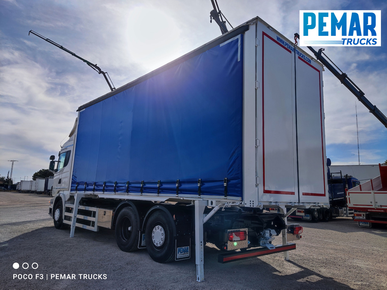 Camion transport containere/ Swap body SCANIA R 500 6X2 TAUTLINER CAJA INTERCAMBIABLE: Foto 29
