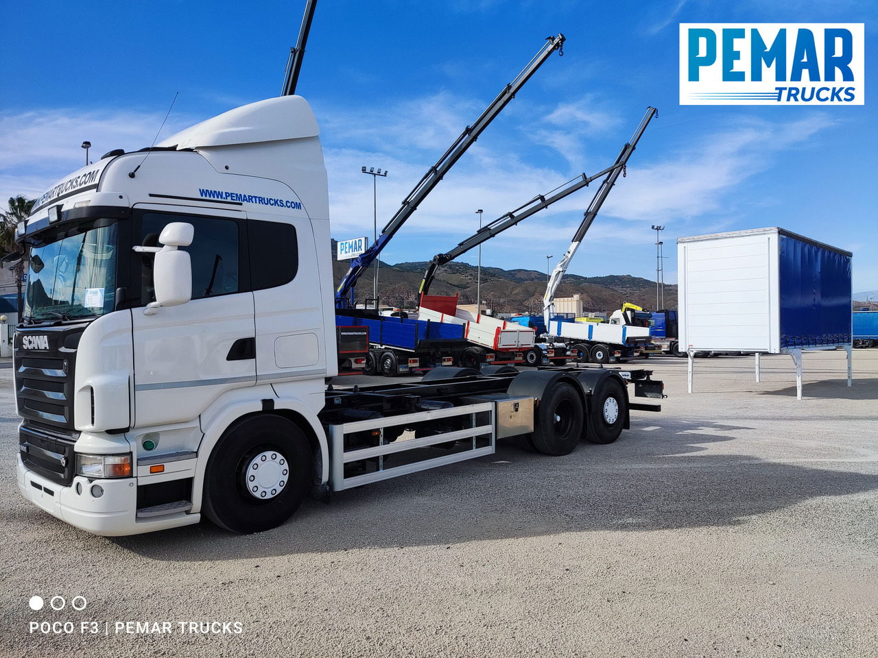 Camion transport containere/ Swap body SCANIA R 500 6X2 TAUTLINER CAJA INTERCAMBIABLE: Foto 39