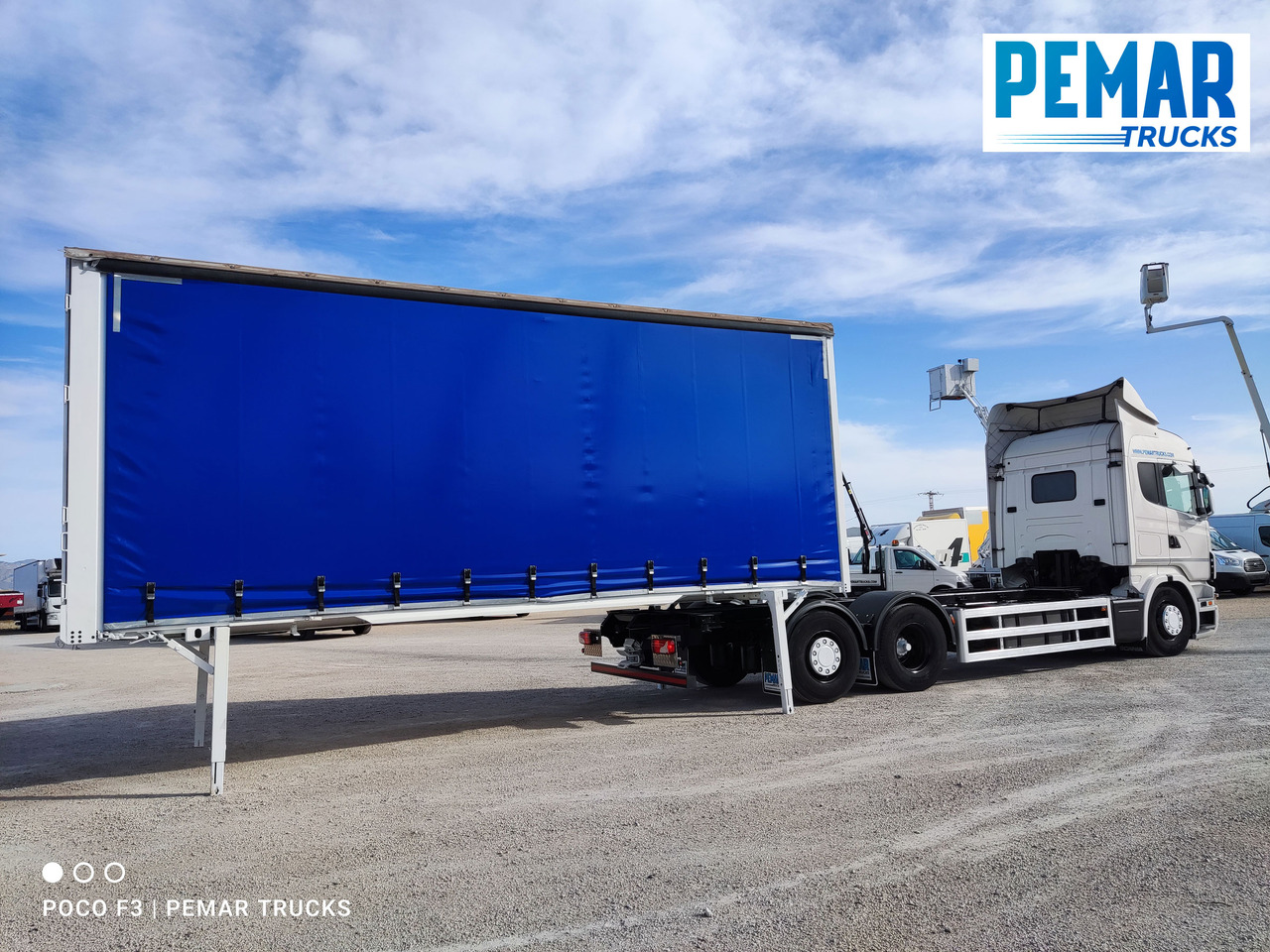 Camion transport containere/ Swap body SCANIA R 500 6X2 TAUTLINER CAJA INTERCAMBIABLE: Foto 38