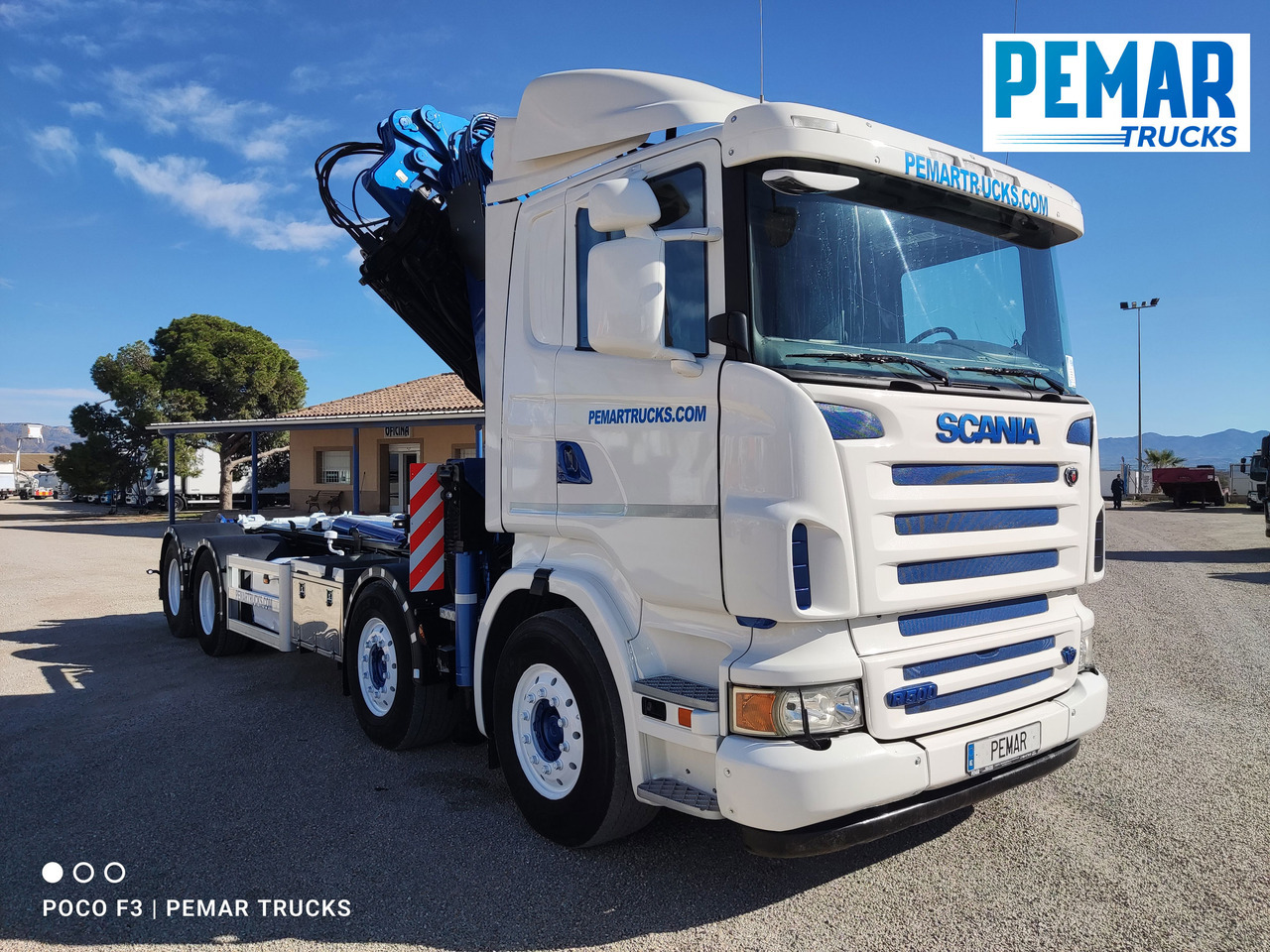SCANIA R 500 GRUA GANCHO MULTILIFT - Camion transport containere/ Swap body, Camion cu macara: Foto 4 SCANIA R 500 GRUA GANCHO MULTILIFT - Camion transport containere/ Swap body, Camion cu macara: Foto 4