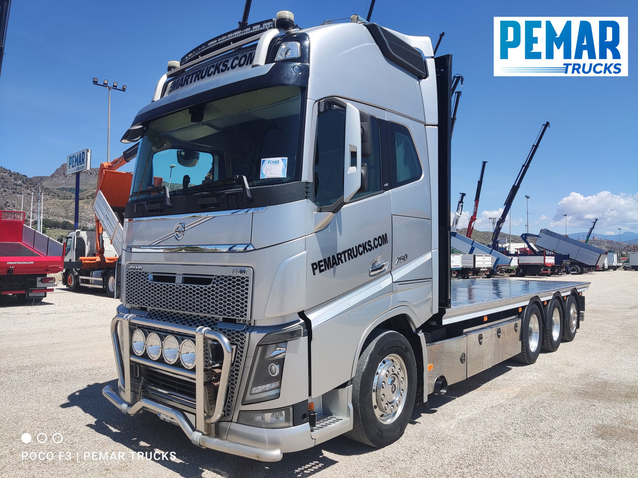 VOLVO FH16 750 8X4 PLATAFORMA CAJA ABIERTA - Camion platformă: Foto 1 VOLVO FH16 750 8X4 PLATAFORMA CAJA ABIERTA - Camion platformă: Foto 1