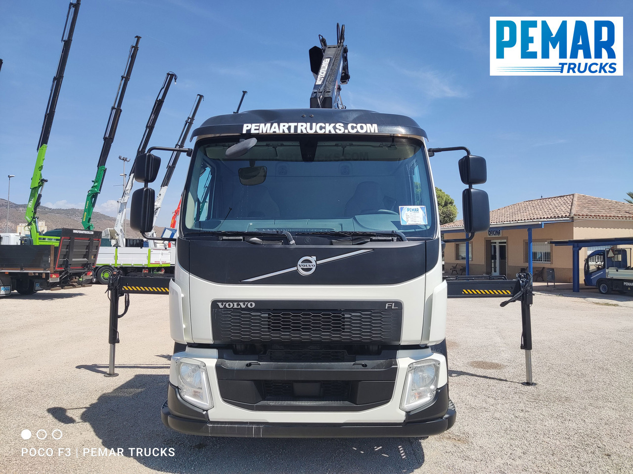 VOLVO FL 280 GRUA CAJA FIJA EURO 6 - Camion cu macara: Foto 3 VOLVO FL 280 GRUA CAJA FIJA EURO 6 - Camion cu macara: Foto 3