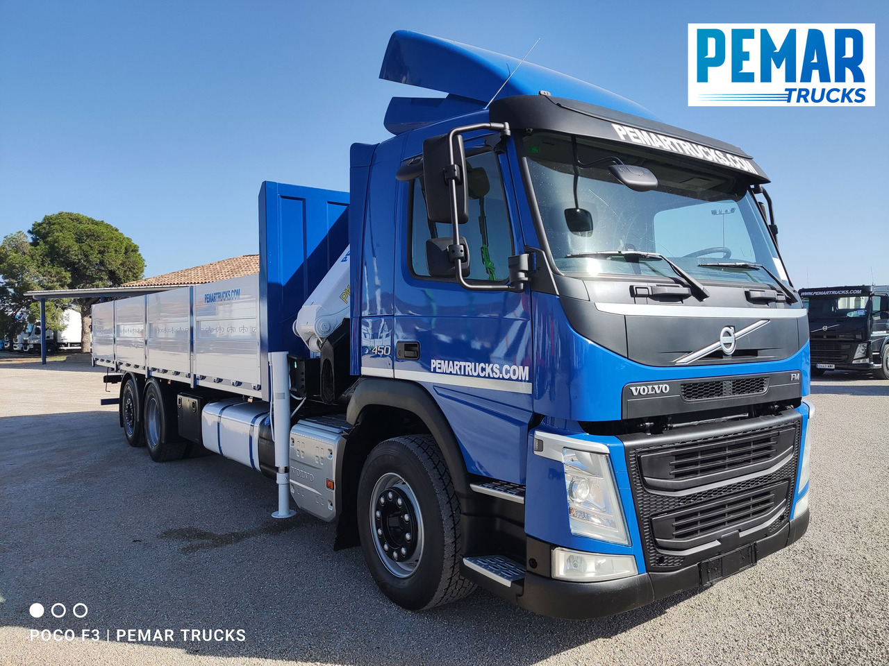 VOLVO FM 450 6X2 GRUA CAJA FIJA EURO 6 - Camion platformă, Camion cu macara: Foto 4 VOLVO FM 450 6X2 GRUA CAJA FIJA EURO 6 - Camion platformă, Camion cu macara: Foto 4