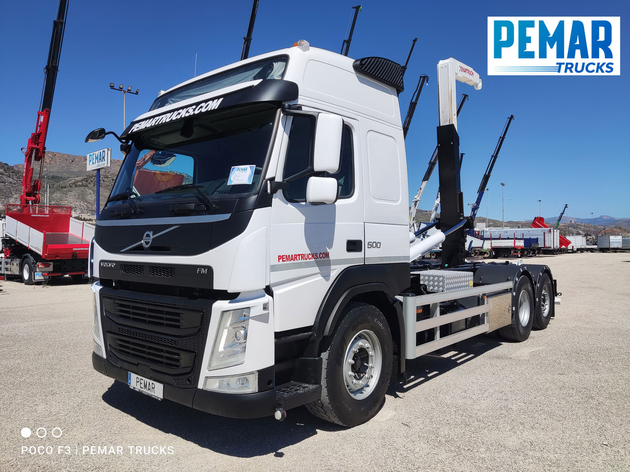 VOLVO FM 500 6X2 GANCHO MULTILIFT - Camion transport containere/ Swap body: Foto 1 VOLVO FM 500 6X2 GANCHO MULTILIFT - Camion transport containere/ Swap body: Foto 1