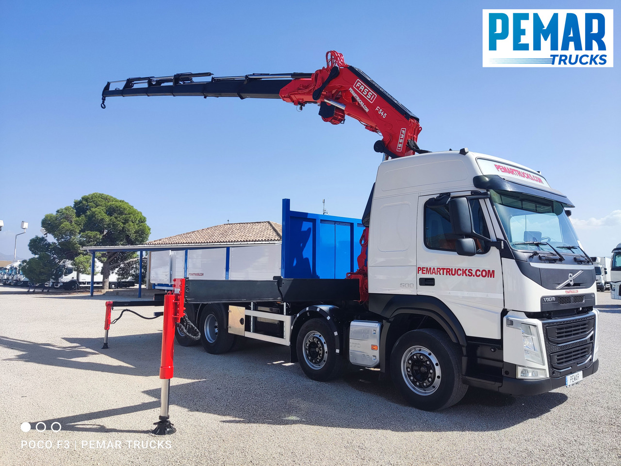 VOLVO FM 500 8X2 GRUA CAJA FIJA 32T - Camion cu macara: Foto 3 VOLVO FM 500 8X2 GRUA CAJA FIJA 32T - Camion cu macara: Foto 3