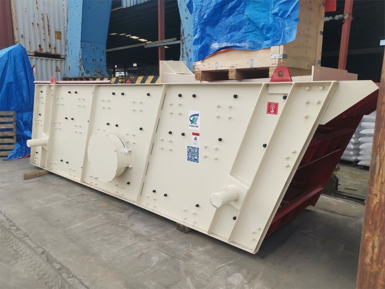 Kinglink 3YK1548 Vibrating Grizzly Screen | 100TPH - Statia de sortare: Foto 1 Kinglink 3YK1548 Vibrating Grizzly Screen | 100TPH - Statia de sortare: Foto 1