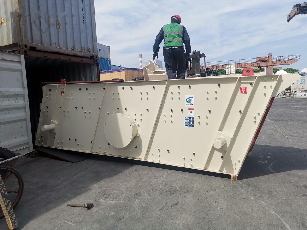 Kinglink 3YK1548 Vibrating Grizzly Screen | 100TPH - Statia de sortare: Foto 4 Kinglink 3YK1548 Vibrating Grizzly Screen | 100TPH - Statia de sortare: Foto 4
