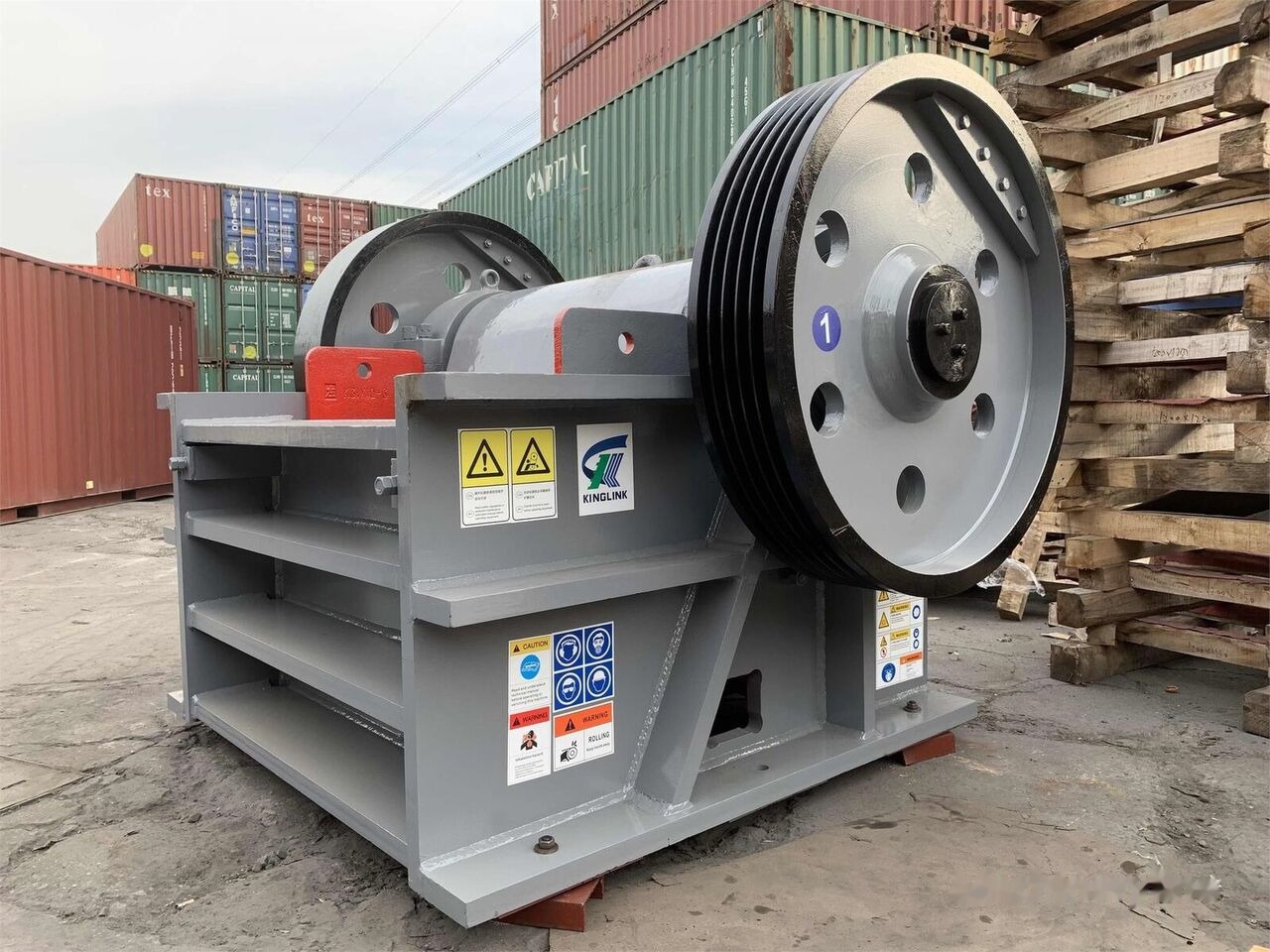 Kinglink PEX1251 Fine Jaw Crusher | Bauxite / Alumina - Concasor cu fălci: Foto 1 Kinglink PEX1251 Fine Jaw Crusher | Bauxite / Alumina - Concasor cu fălci: Foto 1