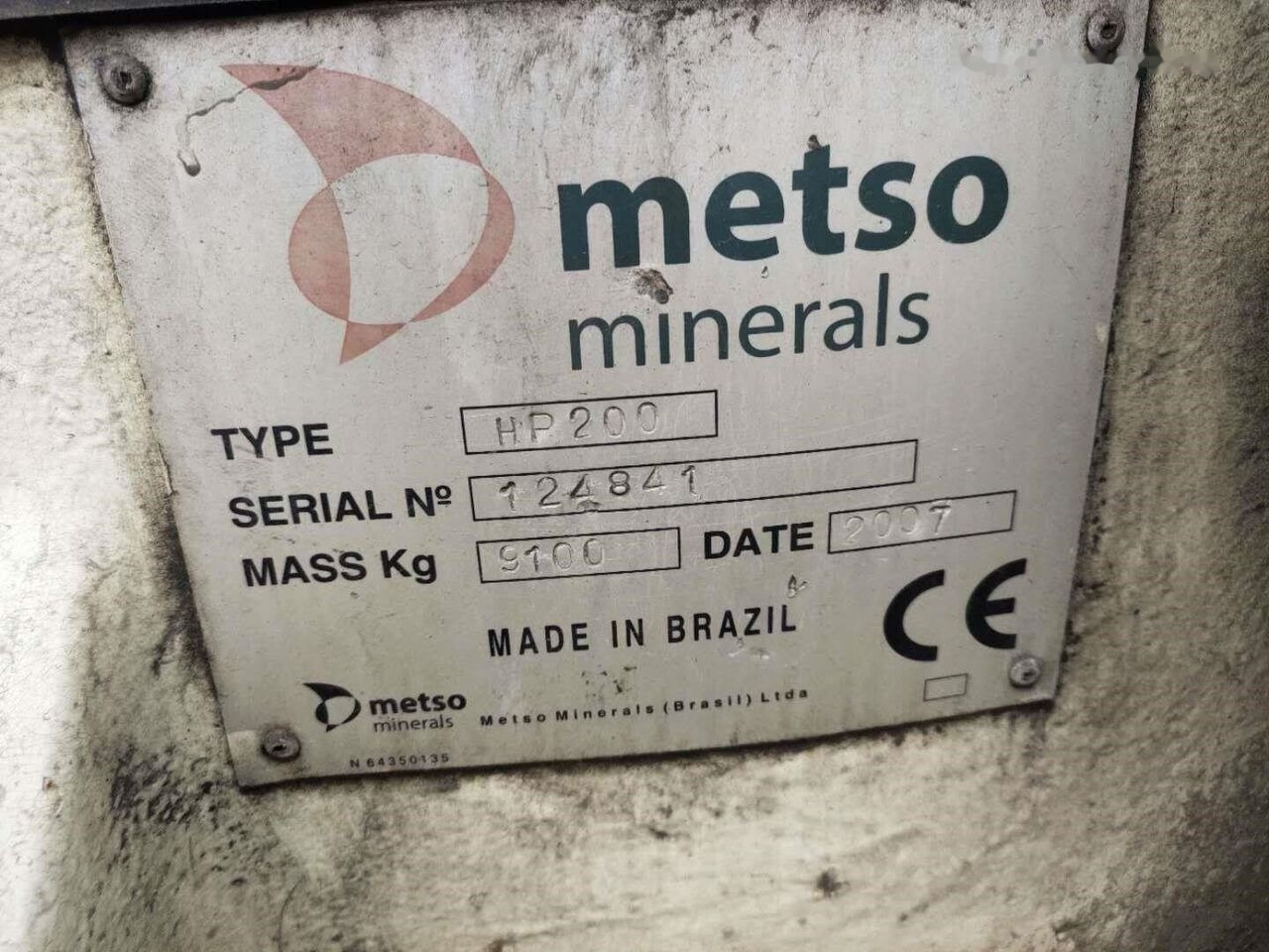Metso HP200 Cone Crusher - Concasor conice: Foto 2 Metso HP200 Cone Crusher - Concasor conice: Foto 2