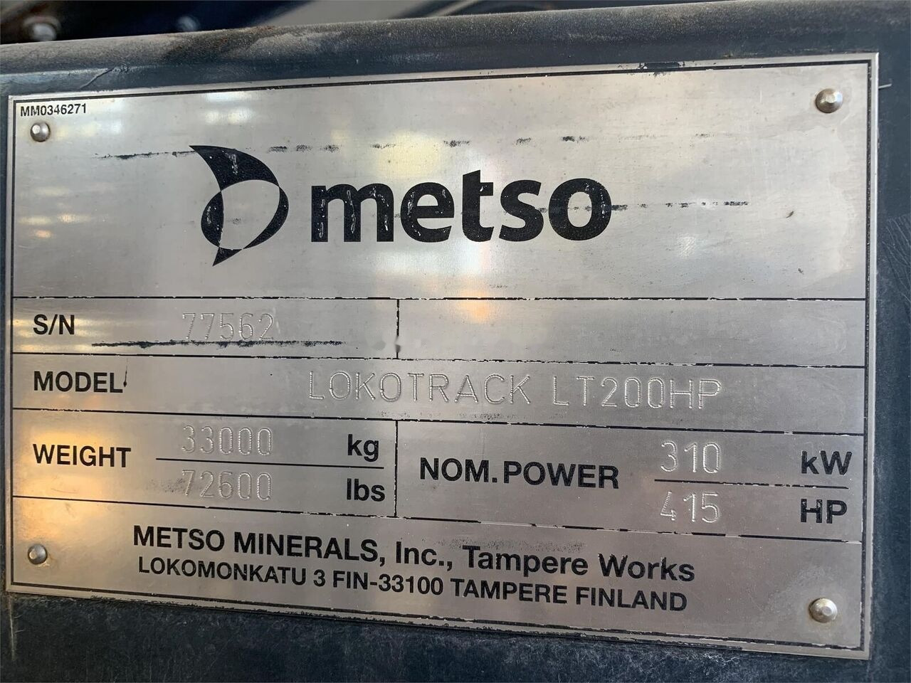 Metso LT200HP - Concasor: Foto 2 Metso LT200HP - Concasor: Foto 2