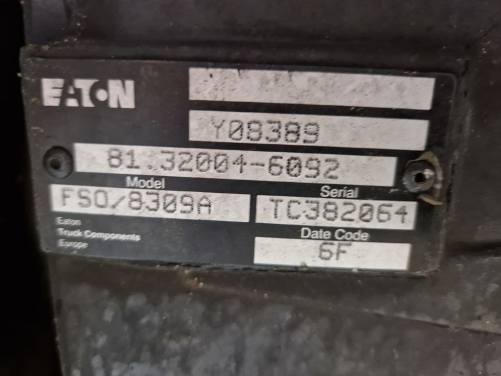 EATON / VICKERS Y 08389 - Cutie de viteze pentru Camion: Foto 5 EATON / VICKERS Y 08389 - Cutie de viteze pentru Camion: Foto 5