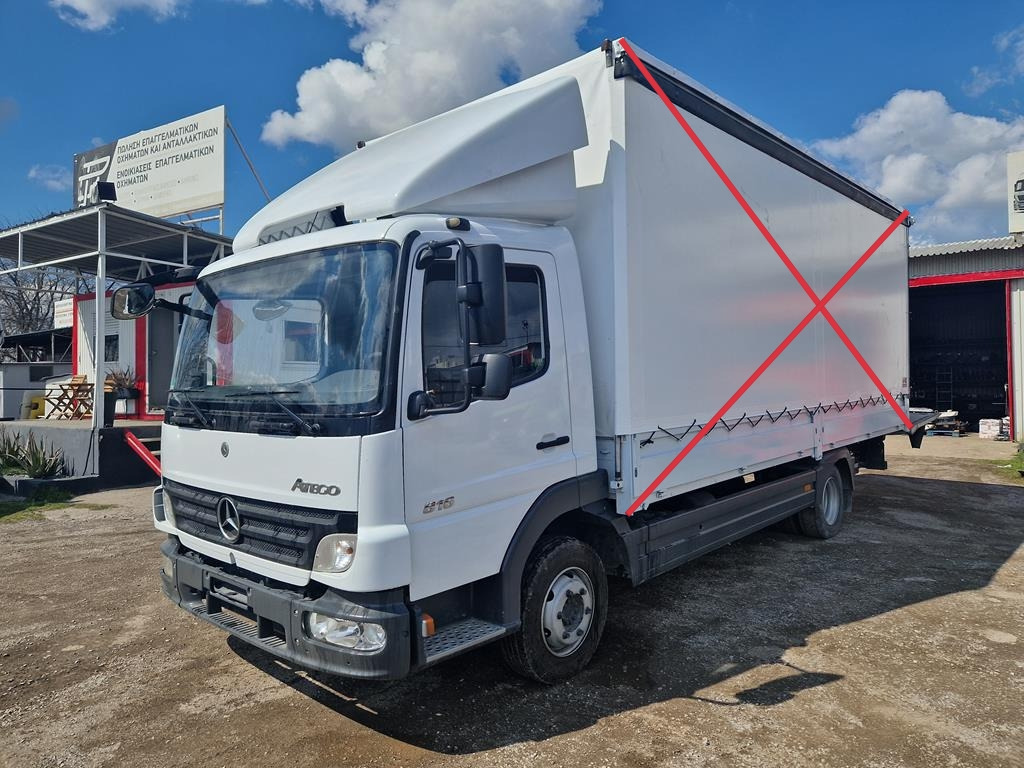 MERCEDES-BENZ ATEGO 816 - Camion cu prelată: Foto 1 MERCEDES-BENZ ATEGO 816 - Camion cu prelată: Foto 1
