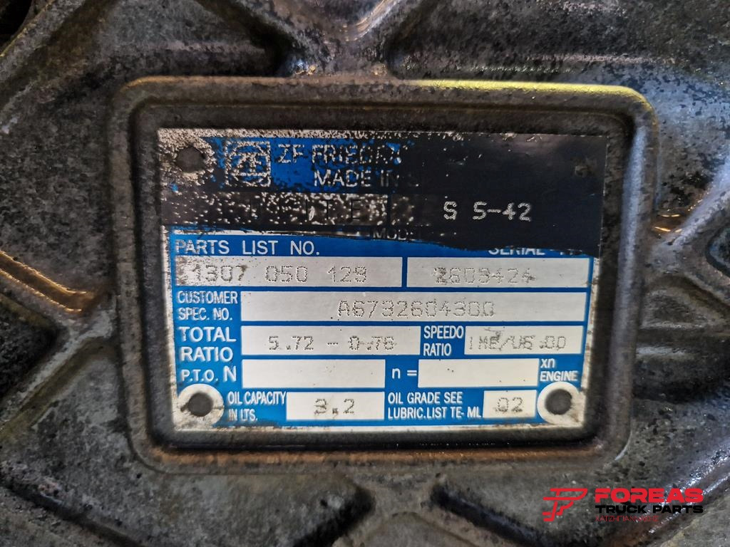 Cutie de viteze pentru Camion MERCEDES-BENZ ATEGO S5 - 42 -REFURBISHED: Foto 9