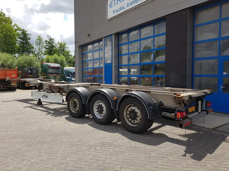 Fliegl SDS 380 MULTI BPW Disc Lift axle - Semiremorcă transport containere/ Swap body: Foto 3 Fliegl SDS 380 MULTI BPW Disc Lift axle - Semiremorcă transport containere/ Swap body: Foto 3