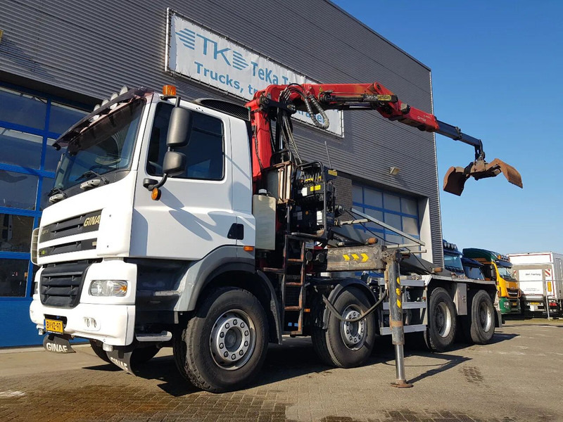 Ginaf X 4241 S 8x4 NCH Z-Crane Epsilon Palfinger Q170Z88 - Camion cu sistem de cablu, Camion cu macara: Foto 1 Ginaf X 4241 S 8x4 NCH Z-Crane Epsilon Palfinger Q170Z88 - Camion cu sistem de cablu, Camion cu macara: Foto 1