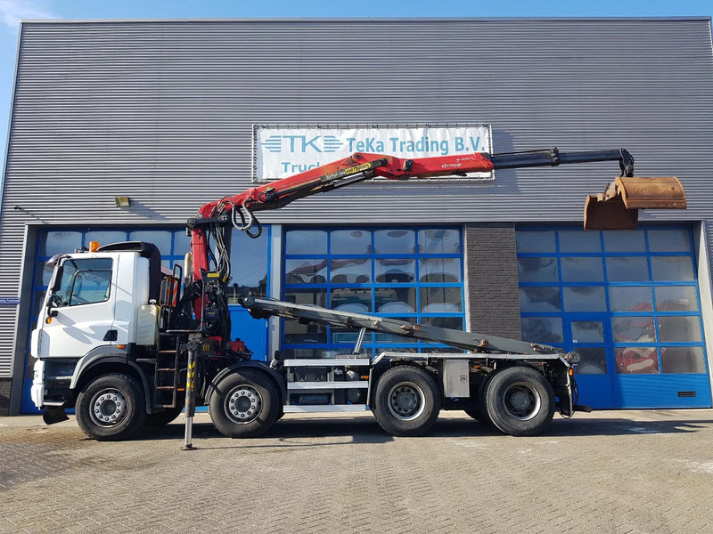 Ginaf X 4241 S 8x4 NCH Z-Crane Epsilon Palfinger Q170Z88 - Camion cu sistem de cablu, Camion cu macara: Foto 3 Ginaf X 4241 S 8x4 NCH Z-Crane Epsilon Palfinger Q170Z88 - Camion cu sistem de cablu, Camion cu macara: Foto 3