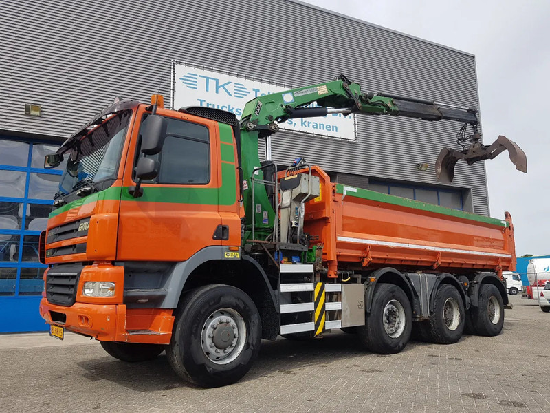 Ginaf X 4343 TS 8x6 Kipper kraan HMF 2020 - Camion basculantă: Foto 1 Ginaf X 4343 TS 8x6 Kipper kraan HMF 2020 - Camion basculantă: Foto 1