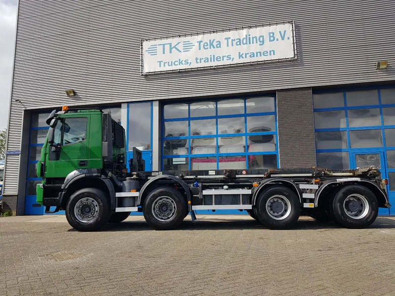Iveco Stralis 450 8x4 Steel Nieuwe Apk/TÜV 430.000 km kettingsyst 30 t - Camion transport containere/ Swap body: Foto 3 Iveco Stralis 450 8x4 Steel Nieuwe Apk/TÜV 430.000 km kettingsyst 30 t - Camion transport containere/ Swap body: Foto 3