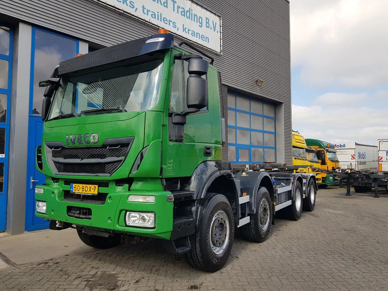 Iveco Stralis 450 8x4 Steel Nieuwe Apk/TÜV 430.000 km kettingsyst 30 t - Camion transport containere/ Swap body: Foto 2 Iveco Stralis 450 8x4 Steel Nieuwe Apk/TÜV 430.000 km kettingsyst 30 t - Camion transport containere/ Swap body: Foto 2