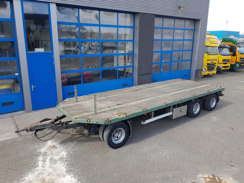 Kromhout Lengte 720 cm Hoogte 98 cm Twistlocks - Remorcă platformă: Foto 1 Kromhout Lengte 720 cm Hoogte 98 cm Twistlocks - Remorcă platformă: Foto 1
