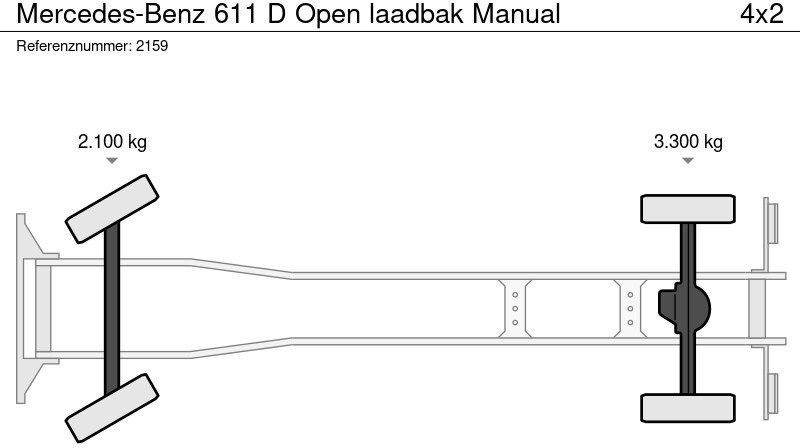 Leasing de Mercedes-Benz 611 D Open laadbak Manual Mercedes-Benz 611 D Open laadbak Manual: Foto 18 Leasing de Mercedes-Benz 611 D Open laadbak Manual Mercedes-Benz 611 D Open laadbak Manual: Foto 18