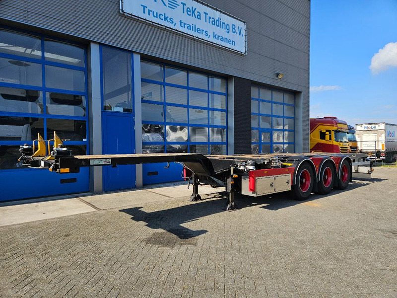Nooteboom FT-43-03v Multichassis Gescoopeerd Apk 3-2026 - Semiremorcă transport containere/ Swap body: Foto 2 Nooteboom FT-43-03v Multichassis Gescoopeerd Apk 3-2026 - Semiremorcă transport containere/ Swap body: Foto 2
