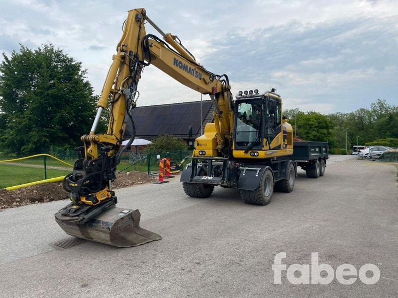 Komatsu PW160-11EO - Excavator pe roţi: Foto 1 Komatsu PW160-11EO - Excavator pe roţi: Foto 1