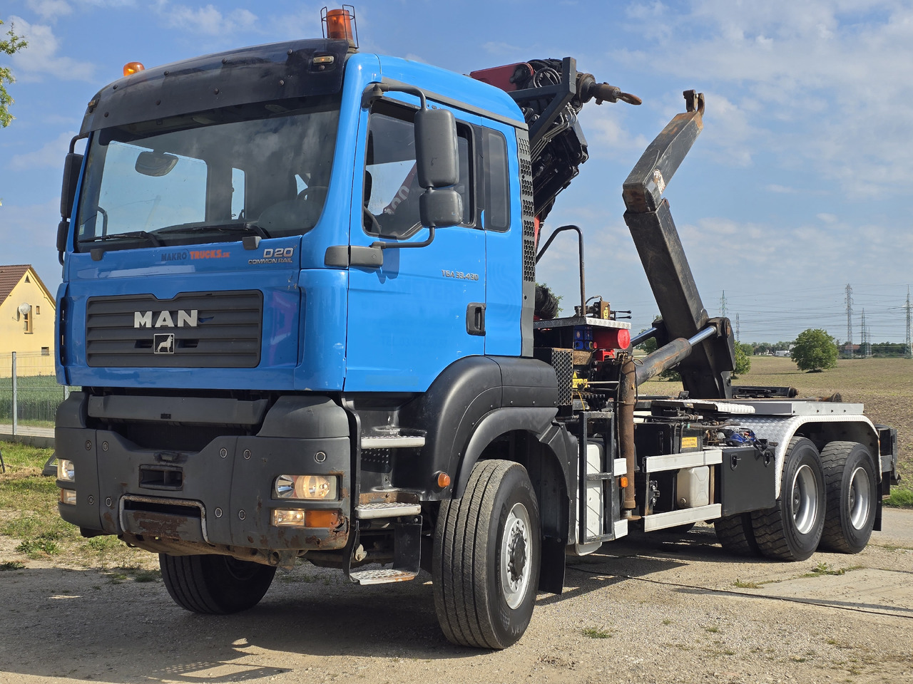 MAN TGA 33.430 6X6 / HMF 1823 K3+REM.CON./ HOOK SYSTEM - Camion cu cârlig, Camion cu macara: Foto 4 MAN TGA 33.430 6X6 / HMF 1823 K3+REM.CON./ HOOK SYSTEM - Camion cu cârlig, Camion cu macara: Foto 4