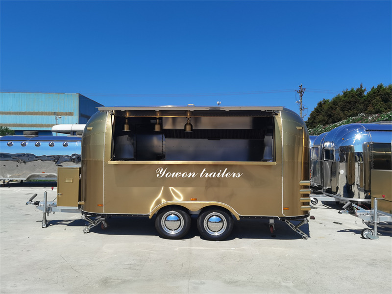 YOWON mobile fast food vending trailer factory price catering truck - Rulota comerciala: Foto 2 YOWON mobile fast food vending trailer factory price catering truck - Rulota comerciala: Foto 2