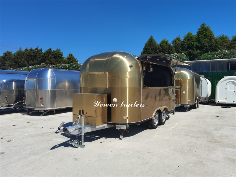 YOWON mobile fast food vending trailer factory price catering truck - Rulota comerciala: Foto 1 YOWON mobile fast food vending trailer factory price catering truck - Rulota comerciala: Foto 1