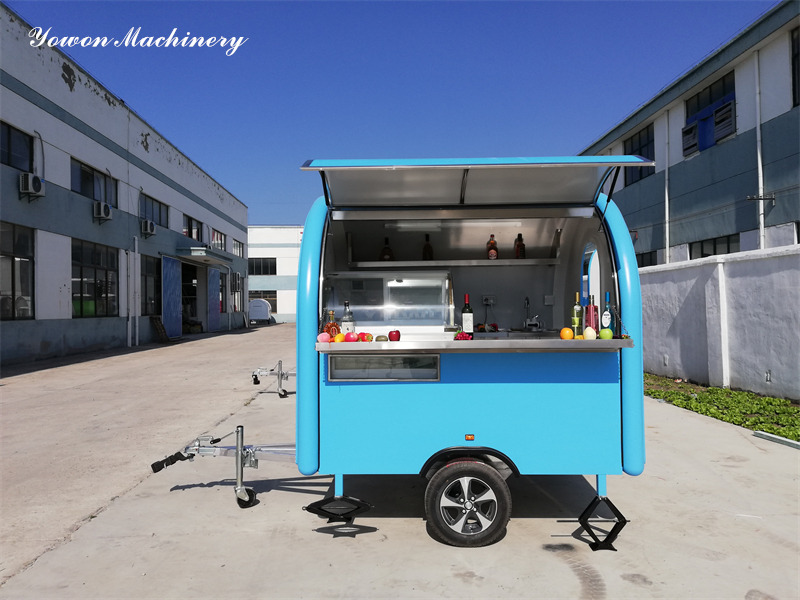 Yowon Customized hot sale food trailer from China - Rulota comerciala: Foto 2 Yowon Customized hot sale food trailer from China - Rulota comerciala: Foto 2