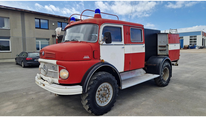 Mercedes-Benz 1113 4X4 new tank - Autospeciala de stins incendii: Foto 1 Mercedes-Benz 1113 4X4 new tank - Autospeciala de stins incendii: Foto 1
