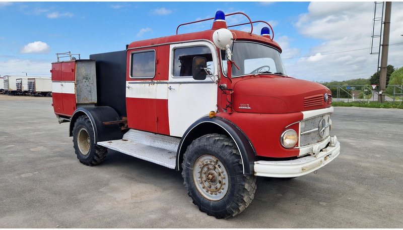 Mercedes-Benz 1113 4X4 new tank - Autospeciala de stins incendii: Foto 2 Mercedes-Benz 1113 4X4 new tank - Autospeciala de stins incendii: Foto 2