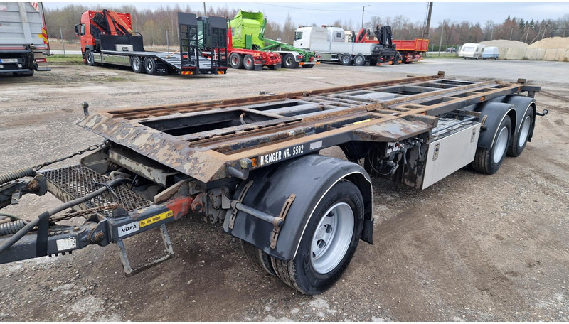 Nopa PTC 240 Tipper - Remorcă abroll/ Skiploader: Foto 1 Nopa PTC 240 Tipper - Remorcă abroll/ Skiploader: Foto 1