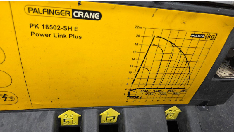 Palfinger PK18502 - Macara montată pentru Camion: Foto 5 Palfinger PK18502 - Macara montată pentru Camion: Foto 5