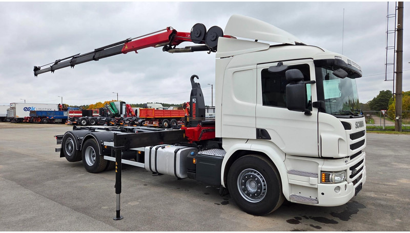 Scania P370 6X2*4 HMF 1730 - Camion cu cârlig, Camion cu macara: Foto 2 Scania P370 6X2*4 HMF 1730 - Camion cu cârlig, Camion cu macara: Foto 2