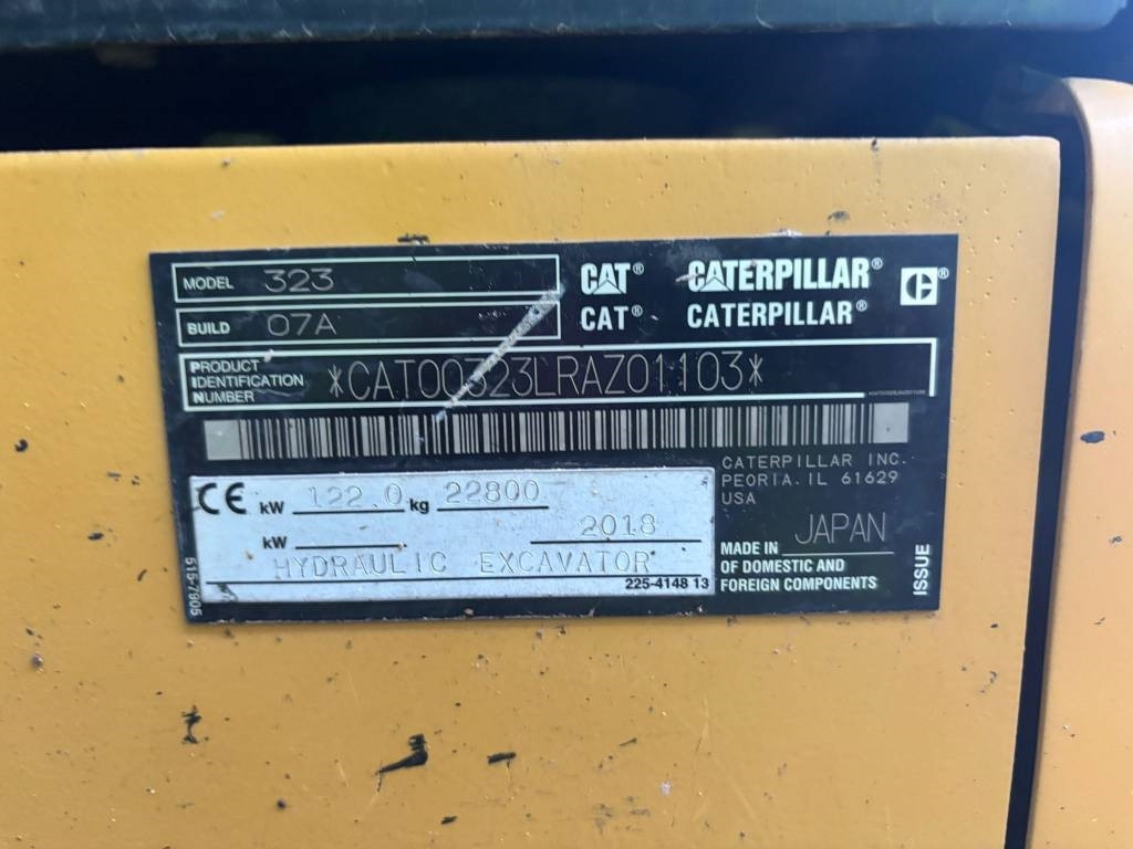 CAT 323 (Under Preparation) - Excavator pe şenile: Foto 3 CAT 323 (Under Preparation) - Excavator pe şenile: Foto 3