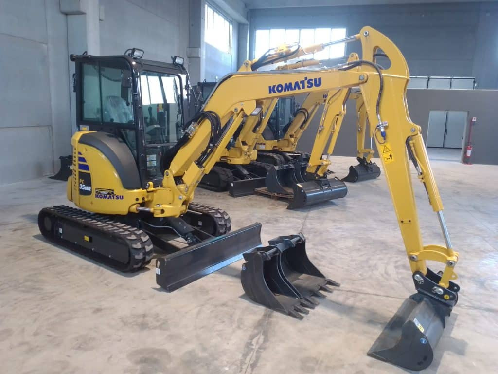 KOMATSU PC35MR-5 - Mini excavator: Foto 5 KOMATSU PC35MR-5 - Mini excavator: Foto 5