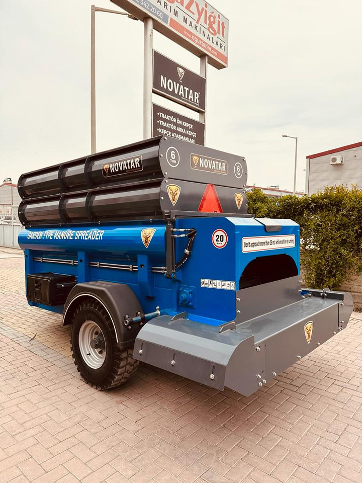 Novatar MANURE SPREADER FOR TREES AND GREENHOUSE - Maşină de împrăştiat gunoi de grajd: Foto 3 Novatar MANURE SPREADER FOR TREES AND GREENHOUSE - Maşină de împrăştiat gunoi de grajd: Foto 3