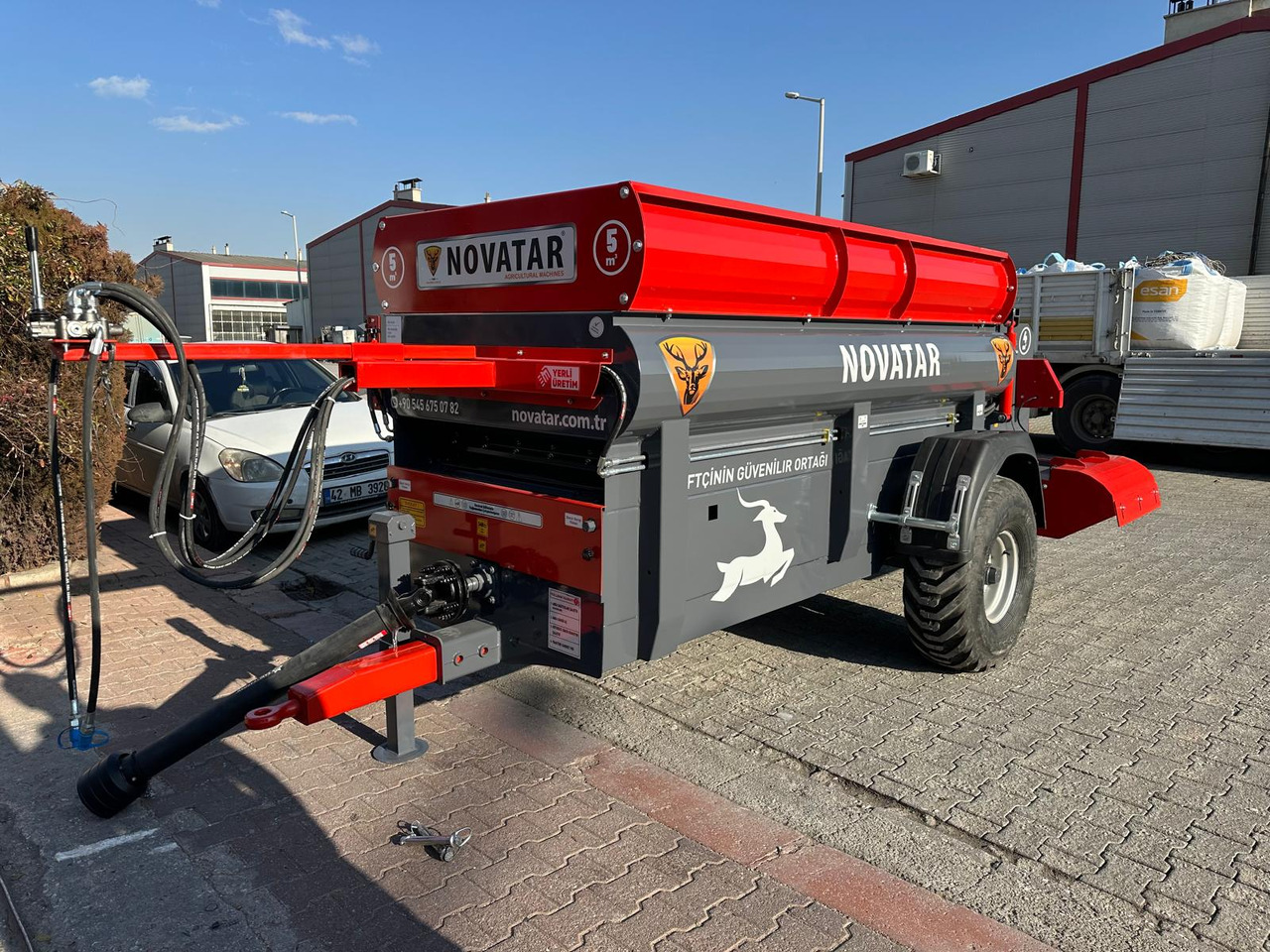 Novatar MANURE SPREADER FOR TREES AND GREENHOUSE - Maşină de împrăştiat gunoi de grajd: Foto 5 Novatar MANURE SPREADER FOR TREES AND GREENHOUSE - Maşină de împrăştiat gunoi de grajd: Foto 5