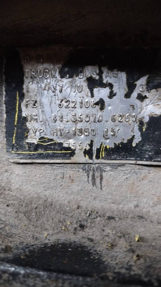 MAN HY-1350 takaperä 3,70 - Punte şi piese pentru Camion: Foto 4 MAN HY-1350 takaperä 3,70 - Punte şi piese pentru Camion: Foto 4