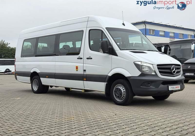Mercedes-Benz SPRINTER TRANSFER/ SPROWADZONY/ MANUAL / EURO 6 - Microbuz: Foto 1 Mercedes-Benz SPRINTER TRANSFER/ SPROWADZONY/ MANUAL / EURO 6 - Microbuz: Foto 1