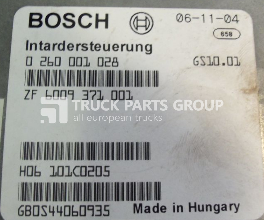 DAF 105 XF EUR 4, EURO 5 emission, electronic control unit ZF - inta control unit - Calculator de bord pentru Camion: Foto 1 DAF 105 XF EUR 4, EURO 5 emission, electronic control unit ZF - inta control unit - Calculator de bord pentru Camion: Foto 1