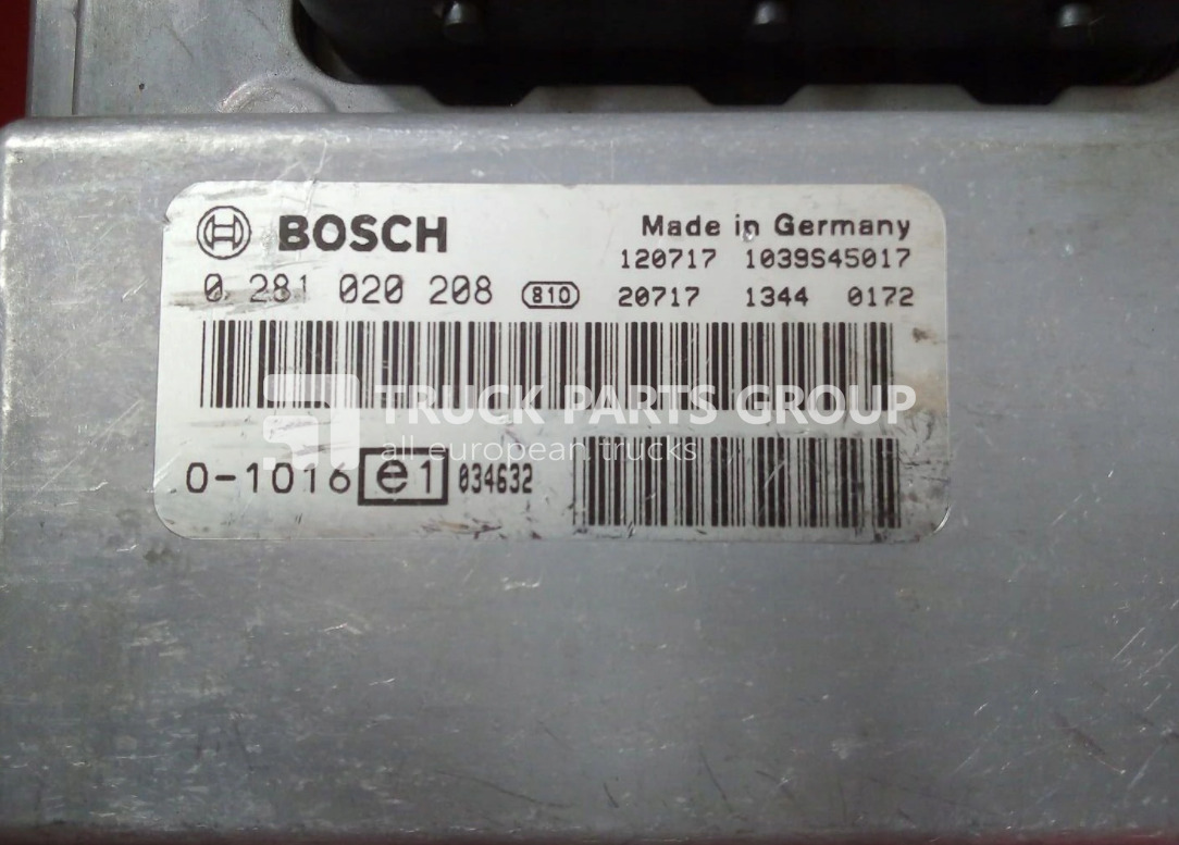 DEUTZ, Fendt, Merlo, Agro special machines, Linde engine control unit, EDC7C32 - 0281020208, ECU, DEUTZ, FENDT, MERLO, LINDE, 0281020070, by BOSCH, 0281020084, 0281020076, NEW HOLLAND 0281020059 - Calculator de bord pentru Camion: Foto 1 DEUTZ, Fendt, Merlo, Agro special machines, Linde engine control unit, EDC7C32 - 0281020208, ECU, DEUTZ, FENDT, MERLO, LINDE, 0281020070, by BOSCH, 0281020084, 0281020076, NEW HOLLAND 0281020059 - Calculator de bord pentru Camion: Foto 1