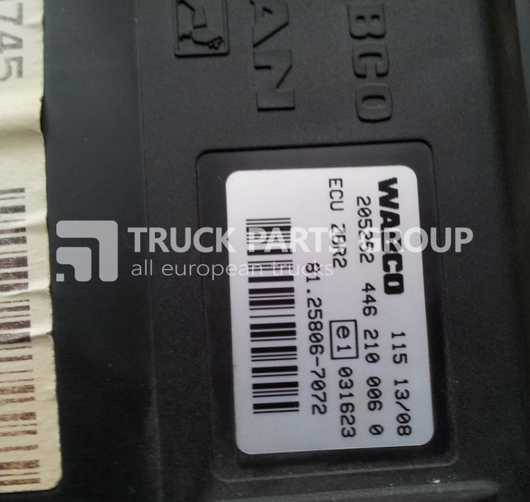MAN TGA, TGX, ECU central on-board computer ZBR, ZBR2, 81258067072, control unit - Calculator de bord pentru Camion: Foto 2 MAN TGA, TGX, ECU central on-board computer ZBR, ZBR2, 81258067072, control unit - Calculator de bord pentru Camion: Foto 2